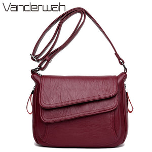 7 Colors Leather Luxury Handbags Women