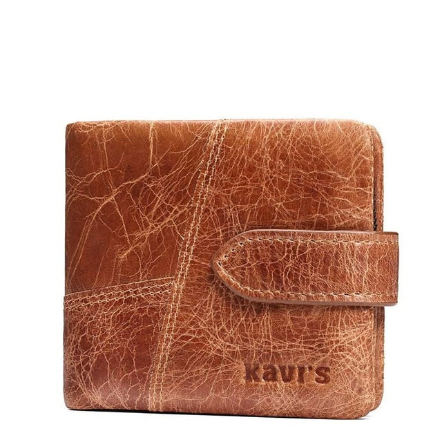 KAVIS 2018 Genuine Leather Women Wallet
