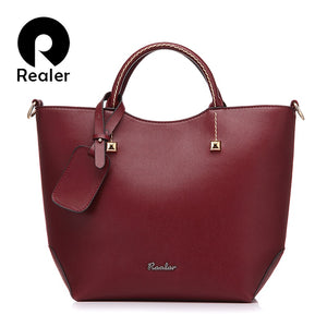 REALER brand handbag women