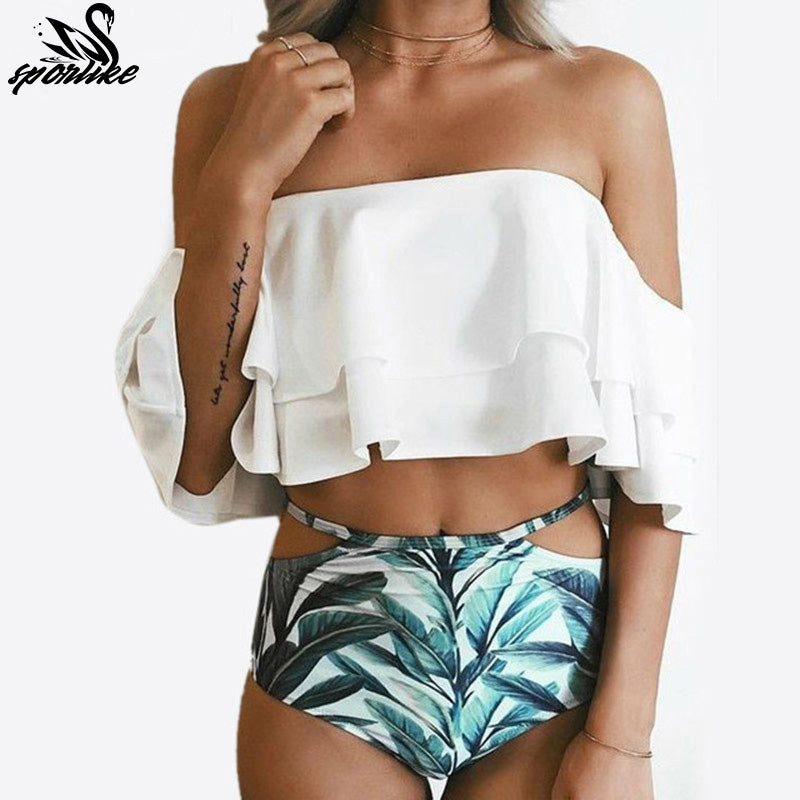 High Waist Swimsuit 2018