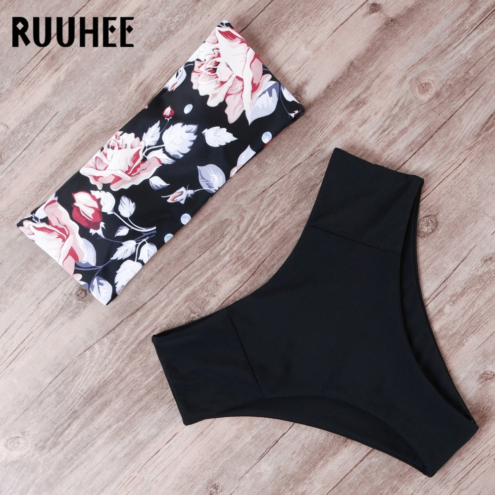 RUUHEE Bandage Bikini Swimwear Women
